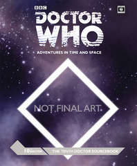 Doctor Who RPG: The Tenth Doctor Sourcebook Hardcover cubicle 7